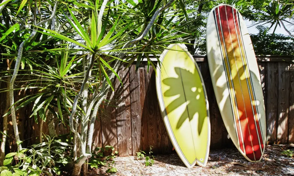 surfboards-leaning