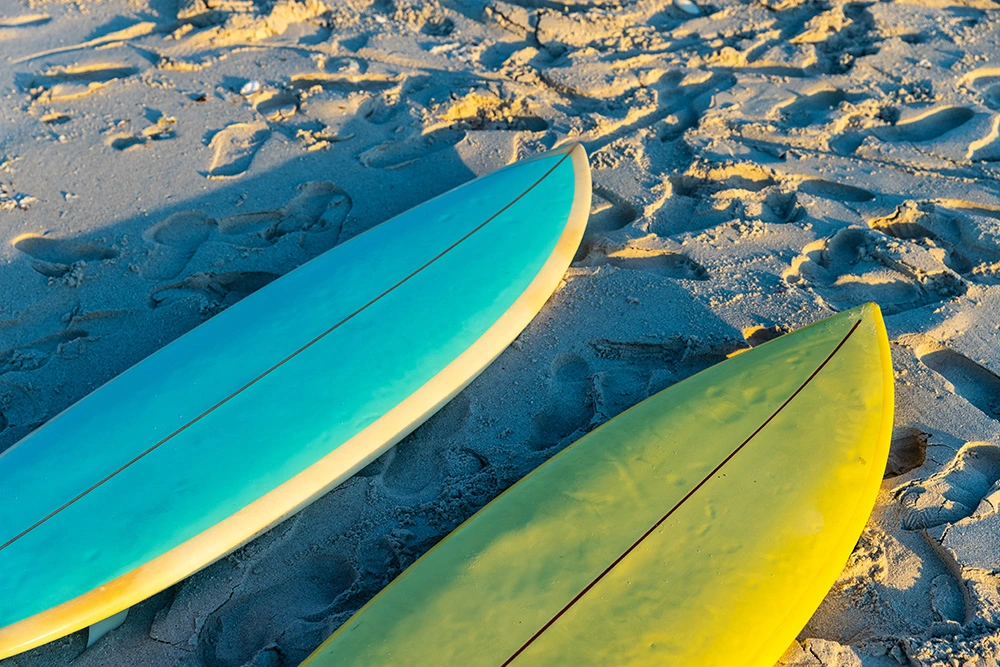 blue-and-yellow-surfboard