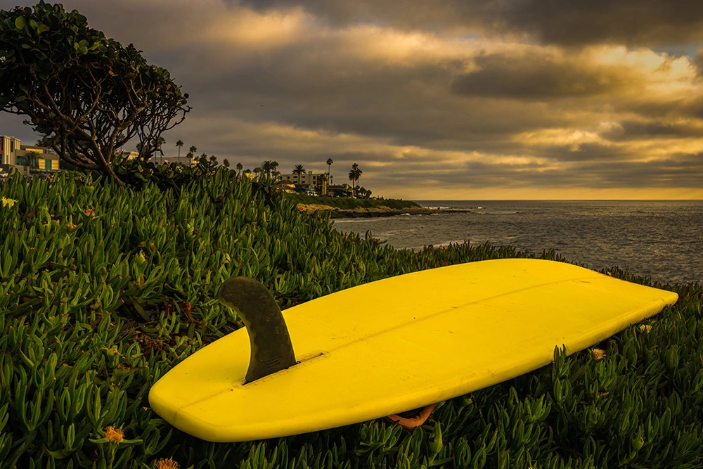 yellow-Hybrid-Surfboard